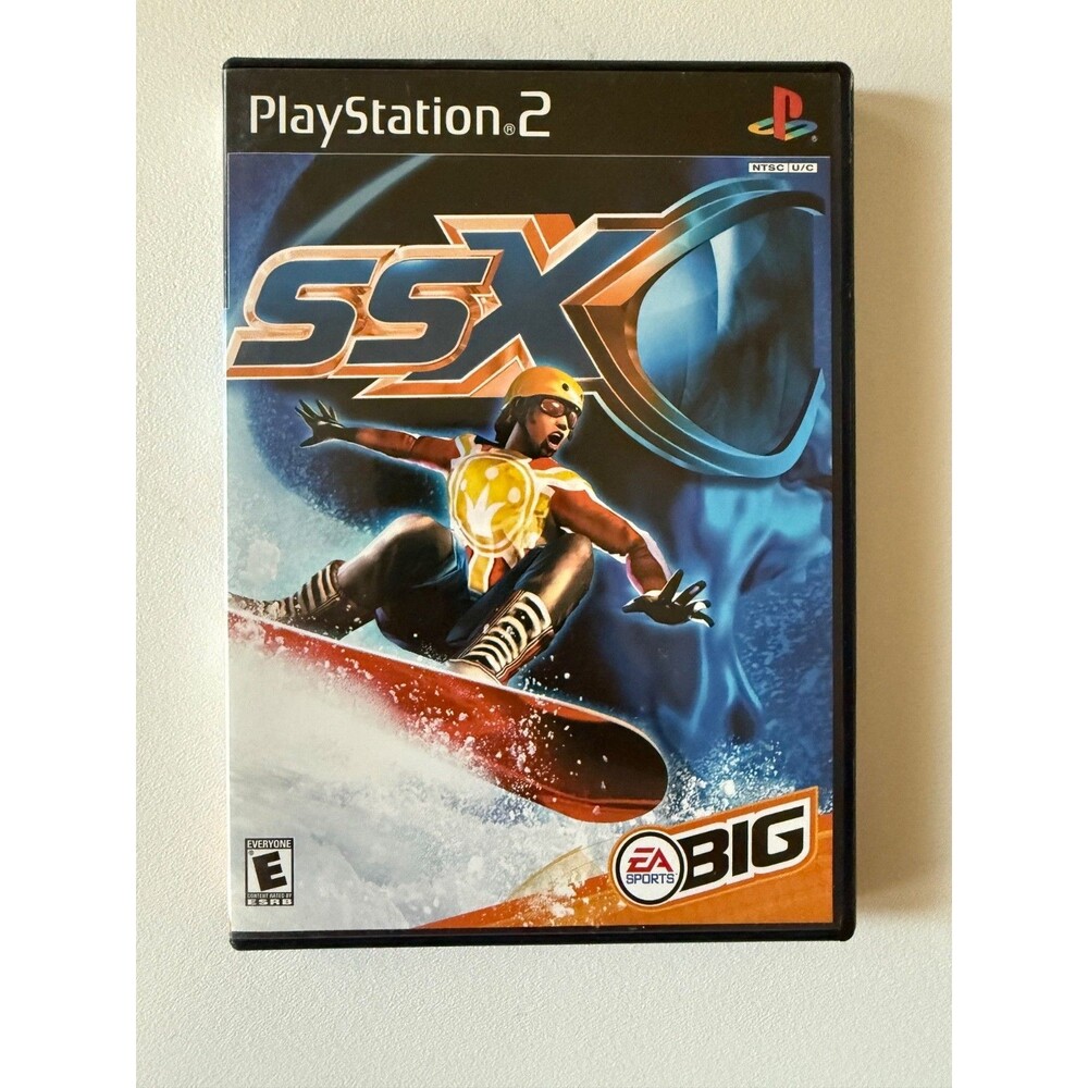 SSX PS2 EA Sports Complete With Manual Play Tested